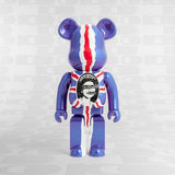 MEDICOM TOY BE@RBRICK SEX PISTOLS "GOD SAVE THE QUEEN" CHROME VER. 1000% - 2024 EDITION