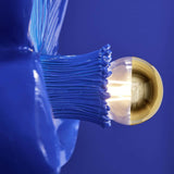 Lampada da parete Werns Bloom Blu
