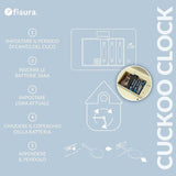 Orologio a cucù “Nubes” Fisura