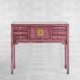 Console table "Dynasty" Werns in vintage pink