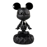 Scultura in porcellana “Mickey Total Black” nero opaco e lucido