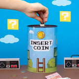 Salvadanaio in Metallo "Insert Coin" – Fisura