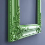 Cornice barocca Werns verde