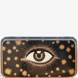 Vassoio in Ferro Dipinto a Mano – All-Seeing Eye, black
