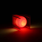 Lampada da tavolo LOP Quadrata Piccola Rossa - BANG