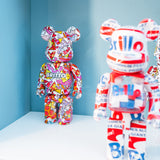 MEDICOM TOY - 400% & 100% BEARBRICK SET - ANDY WARHOL BRILLO, 2022