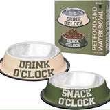 Set Ciotola e Abbeveratoio O’Clock Fisura
