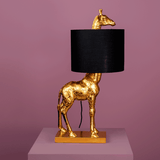Lampada da tavolo Werns Lucie giraffa in poliresina