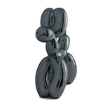 EDITION STUDIO ART "BALLOON DOG L" GRAPHITE BLACK SCULPTURE – LIMITED EDITION