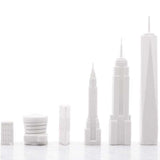 Set di scacchi Skyline Chess "Special Edition Two City" Londra vs New York