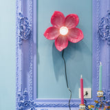 Lampada da parete Werns Bloom magenta