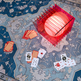 Lampada da tavolo LOP Quadrata Grande Rosa - BANG