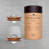 Set 2 Bicchieri Tumbler Topografici Fuji & Denali - Alaskan Maker