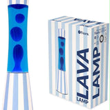 Lampada Lava Righe Blu Fisura