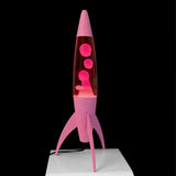 Lampada Lava Rocket Rosa Fisura