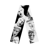 ICONIC & DANIELE FORTUNA - SCARF HEADS WILL ROLL BLACK